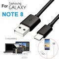Original USB Type C Fast Charging cable-Data Cable For Samsung Galaxy S8 / S8 Plus/ note 8 / note9 & All Other Type c supported phones 2.1A 1.2m fast charging sync data wire. 