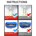Large Air Conditioner Cleaning Cover Dust Cleaner Bag Mini Split Cleaning Kit 2.4M. 