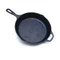Cast Iron Skillet 10" (25 CM) krucible kitchen, Naturally Non Stick, Cook and Serve. 