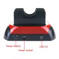 MOTBSID Hard Drive Docking Station, All in 1 USB 2.0 to SATA IDE Dual Slots HDD Reader for 2.5 3.5 Inch IDE SATA IIIIII HDD SSD ORIGINAL UK ZONE STOCK. 