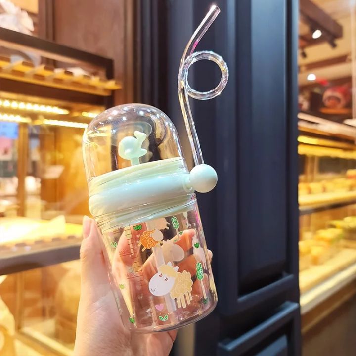 260ml%20Fancy%20Kids%20Water%20Bottle%20with%20Straw%20and%20Cover%20BPA%20Free%20%20Stylish%20Fountain%20Look%20with%20Dolphin%20Sipper%20-%20Image%206