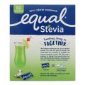 Equal Stevia Sweetener - 100% Natural Sweetness from Stevia, No Sugar Added, Vegan Friendly, Low Calorie per Sachet, Tastes Like Sugar - Available in Convenient Stevia Sachets and Powder for Equal Stevia Sweetness in Every Use Original Stock. 