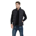 Sleeveless Puffer Jacket for Mens with Detachable Hood Winter Jacket Sleeveless with hood. 