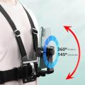 Mobile Phone Chest Mount Laptop Harness Phone Holder Strap Clip POV for Huawei Samsung IPhone Plus Xiaomi Quick Release Kits. 