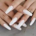 100PCS Artificial Nails Kit | Square, Oval & Coffin Shape Natural Color Fake Nails Set | Acrylic Nail With Free Glue | Durable and Easy to Apply | Artificial Nails Fakee Nails Acrylic Nails For Girls | Beautiful Nails Falsee Nails | Perfect for Everywhere. 