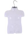 Half Body Plastic Female Hanging Mannequin for Clothes Display Hanger. 