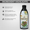 Organic Hair Oil For Long Hair (100 % Natural) - Natural Hair Oil For Hair Growth - 160 ml. 