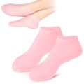1 Pair Silicone Exfoliating Socks & Gloves Anti Slip Foot & Hand Spa Mask Hands Protective Gloves Prevents Dryness for Feet/Hand Care. 