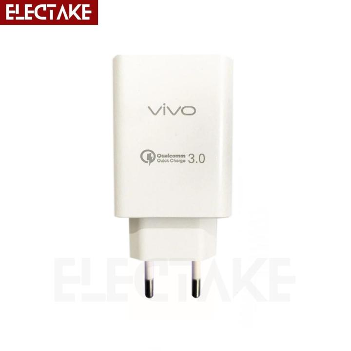 Fast Charger 22.5 Watt (5V/2A, 9V/2A, 10V/2.25A) - Dual Engine Quick Charge 3.0 (Electake)