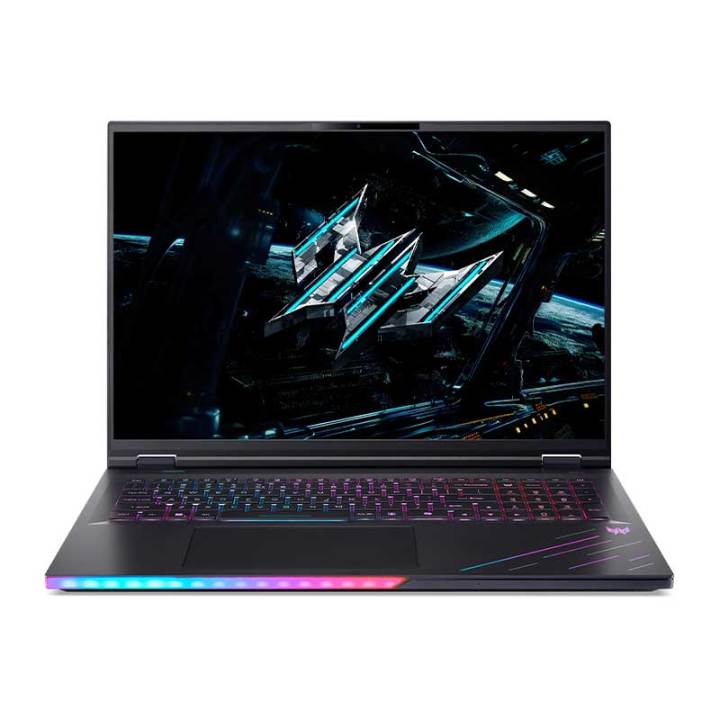 Acer Predator Helios 18 AI PH18-73-96Y0 Gaming Notebook Intel Core Ultra 9 275HX, 32GB DDR5, 1TB SSD, NVIDIA RTX 5080 16GB Graphics, 18″ WQXGA IPS 250Hz DDS Mini LED, Windows 11 Home, Abyssal Black Color,  1 Year Acer Official Warranty
