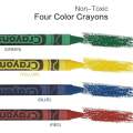 1PCS Funny Tactical Crayon Case,Crayons Party Favors Funny Edible Crayons for Gifts, with 4 Mini Crayon for Kids, Easy to Use. 
