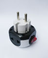 Universal Multi Plug Adapter Travel Adapter, Two pin socket Button, 3 Pin US, UK converter to EU Plug Conversion Adapter Highly Durable Multi Socket. 