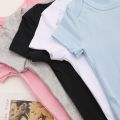 If Mom Says No My Aunt Will Say Yes Newborn Baby Romper Infant Short Sleeve Baby Girl Boy Newborn Clothes 0-24M. 