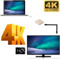Sounce 3 In 1 Type C USB 3.1 To USB-C 4K HDMI USB 3.0 Adapter Hub Type-C Multiport AV Converter  Any HDMI Monitor Like TV, Projector 4K HDMI Output USB 3.0 & USB C 100W Fasting Charging for MacBook/Mac Pro Air iPad Pro & More USB-C Port Device - Rose Gold. 