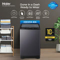 HWM 150-826S6 - Haier Washing Machine - 15 kg Top Loading Fully Automatic 10 Years Brand Warranty.. 