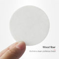 Coffee Dripper Paper 200pcs Natural Unbleached Coffee Filter Paper for Moka Pot Dripper Universal Coffee Maker Accessories 51/53/58/60mm Sizes Disposable Round Filters. 