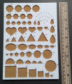 Paper Quilling / Quilling Template Board / Quilling Mould Board DIY Scrapbooking. 