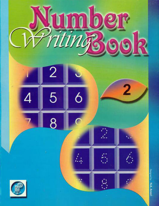 rahber number writing book 2