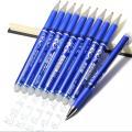 Erasable Pen Blue Ink Refill Ballpoint Pen for School Supplies - Magic Erasable Pen. 