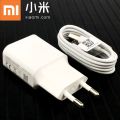 Original XIAOMI Fast Charger 12V/1.5A QC3.0 Adapter USB TYPE C Data Cable For Mi F1 A1 A2 5 6 8 9 SE Redmi S1 S2 Note 7 k20 Pro. 