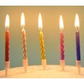 Multi Colored Cake Candles Pack For Birthday Cake Decoration. 