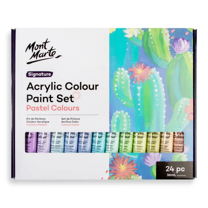 Mont%20Marte%20Acrylic%20Colour%20Pastel%20Paint%20Set%20Signature%2024pc%20x%2036ml%20(1.2%20US%20fl.oz)%20MSCP2436%20-%20Image%203