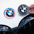 74mm 82mm Car Front Hood Emblem Logo Rear Trunk Badge for BMW E30 E38 E39 E46 E60 E61 E90 X1 X3 X4 X5 X6 E70 E83 X5 F10 F30 F32. 
