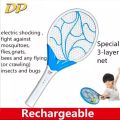 Original DP Rechargeable Electronic Mosquito killer Electric Racket For Insect And Bud Killer. 