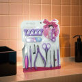 Manicure Pedicure Kit-11 pcs New Manicure Nail Clippers Pedicure Set - Manicure Pedicure Kit - Cuticle Grooming Kit Tools - Manicure Pedicure Nail Clippers Cleaner Set - By AURA MART. 