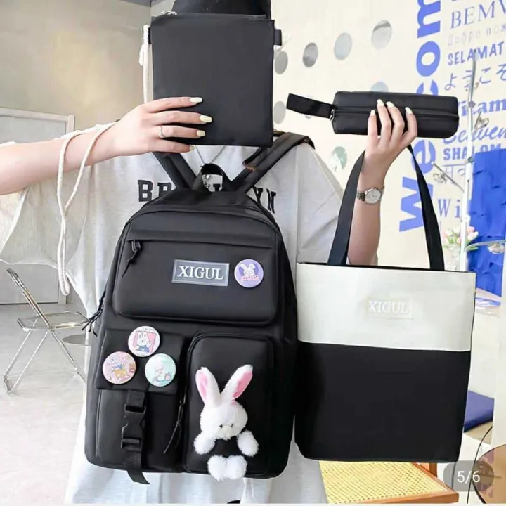 Girls%20Stylish%20Canvas%20Kawaii%20Backpack%20with%20Pin%20and%20Accessories%20%7C%20Cute%20Aesthetic%20Backpack%20%7C%20Cute%20Kawaii%20Backpack%20For%20School%20bag%20%7C%20College%20bag%20for%20Girls%20%7C%20University%20Backpacks%20for%20girls%20-%20Image%204