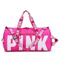[Kashif Luggage] Pink Gym Bag Cute Duffle Bag Travel Tote Bag Overnight Carryon for Swim Sports Gym Travel Bag. 