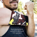 Zipper Wrist Pouch Multifunctional Sweatband Wristband Wallet for Mobile Phone Keys ID Cards Cash. 