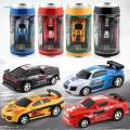 Mini RC Car Toy in A Can Container Electric RC Vehicle Toy Control Car for. 