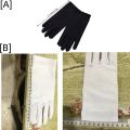 Men's New Solid White Tuxedo Gloves Party Festive Wedding Ceremony Formal Uniform Guard Band Butler Protection Etiquette Mittens. 
