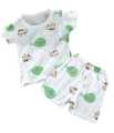 END SUMMER SALE kids printed sleeveless shorts dress set (One shirt and 1 shorts set). 