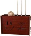 Multipurpose Wooden Wall Hanger | Wifi extender holder | Wifi Router Hanger | Wall Hanging Stand For Wifi Antena | Wifi device Holder on Wall | Wall Mounted wifi device Holder I Decorating Items I Decorating Items For Home I Decoration. 