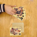 Soccer Star Card Football Player Fan Cards 50 Sheets European and American Football Star Footballers Gold Foil Cards Gifts. 
