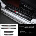 Suzuki Logo 4Pc Door Sill Plate Sticker Suitable For All Suzuki Cars Door Skuff Plate Protector. 