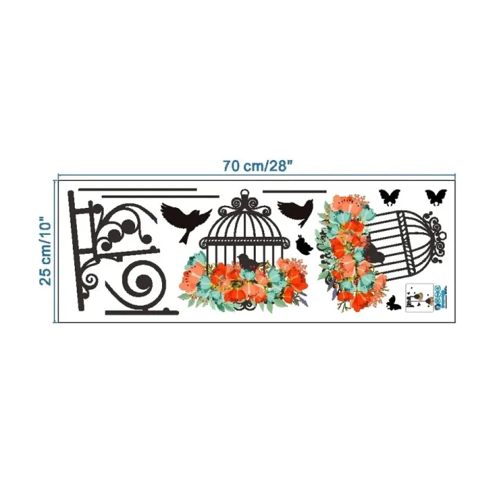 Colorful%20Flower%20birdcage%20flying%20birds%20wall%20sticker%20Creative%20home%20decor%20living%20room%20Decals%20wallpaper%20bedroom%20nursery%20window%20decor%20-%20Image%208