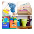 Compatible Label Tape Replacement for P Touch TZe TZ Tape 12Mm 1 2 Inch Laminated  Berry Pink Pink Purple Blue White  for Brother Label Marker. 