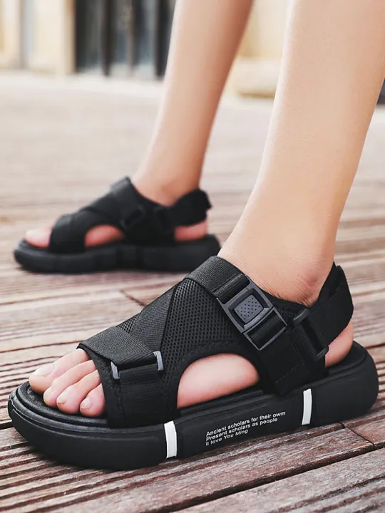 Men's%20Flat%20Sandals%20Casual%20Sandals%20Mesh%20Rubber%20Sole%20-%20Image%203