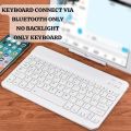 WIRELESS KEYBOARD BLUETOOTH RECHARGEABLE FOR -TABLET-MOBILE-LAPTOP CONNECT VIA BLUETOOTH. 