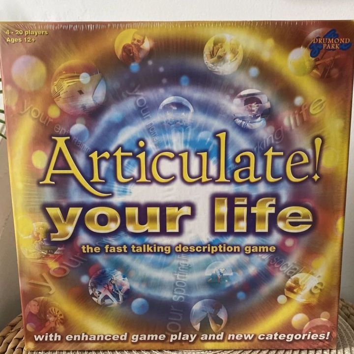 Ultimate Articulate Your Life Board Game | Fast Talking Party Fun – Mint Condition! 🧩🗣️