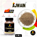 Premium Carom Seeds (Ajwain) 140g – 100% Pure & Bold Ajowan Caraway – Traditional Aromatic Spice for Cooking. 