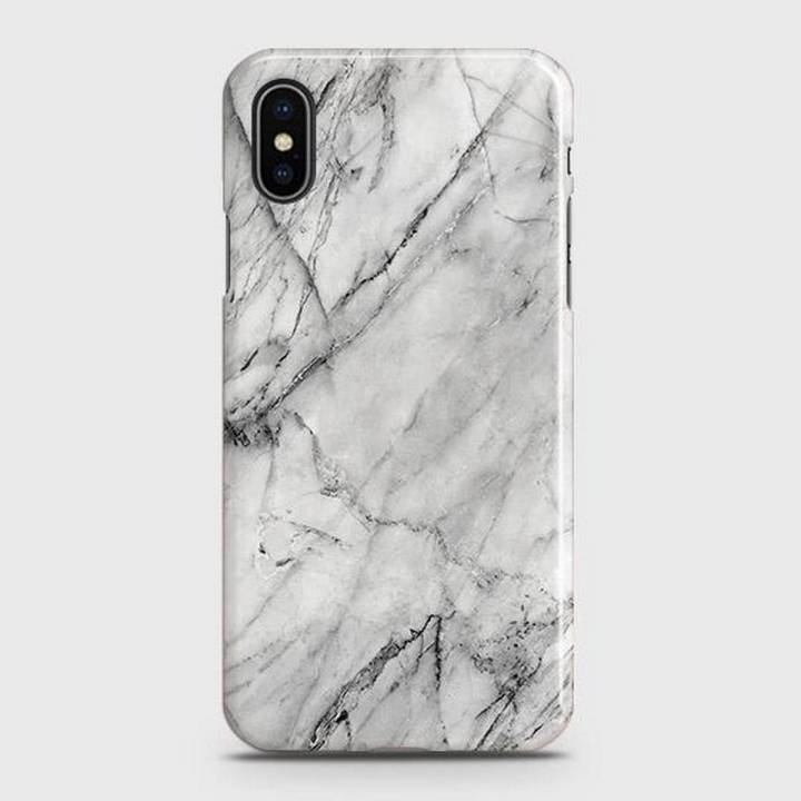 Trendy White Marble Case For iPhone XS Max