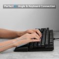 Redragon P037 Meteor L Gaming Keyboard Wrist Rest Pad with Ergonomic Soft Memory Foam for 100% 104 Keys Standard Size 7.12 x 2.87 in, 0.78 inch. 