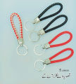 Fashion Keychain Pack of 5 PU Leather Key Chain Braided Woven Rope Key rings Bag Keyring Car keyrings Men Women Keychains Fancy Keyring Key Chain for Bag. 