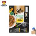 Sheba Fine Flakes Selection & Natures Collection - Poulty in Jelly - Cat Wet Food - Sheba Cat Wet Food – 85 Gram. 