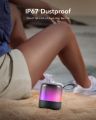 Soundcore Glow Mini Portable Speaker, Bluetooth Speaker with 360° Sound, Light Show, 12H Battery, Customizable EQ and Light, IP67 Waterproof and Dustproof, for Camping, Home, and Beach Parties. 