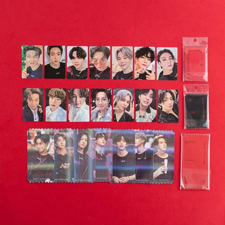 Kpop BTS Photo Albums MOTS ON:E Online Concert Photocards Photo Card